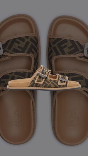 סנדל Fendi חום יוניסקס new